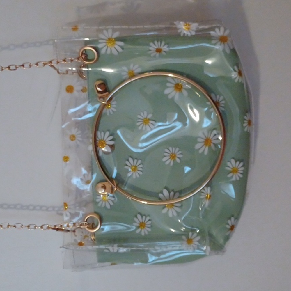 MINI DAISY PURSE IN GREEN